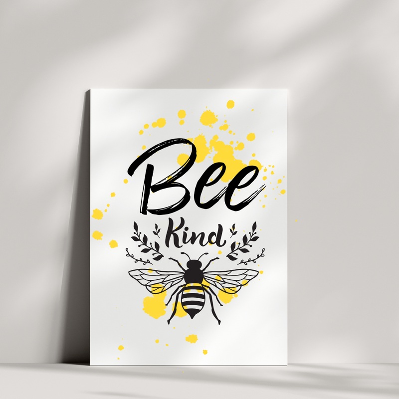 Bee Kind – Blank Greeting Card