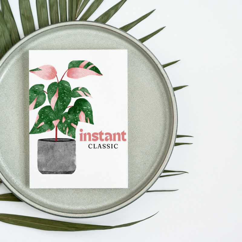 Instant classic – Blank Greeting Card