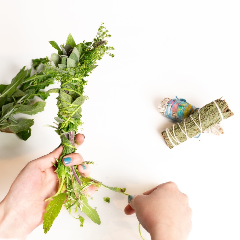 11/2 @ 2:00 DIY Smudge Bundles (Sage, Herbs & Flowers) Workshop