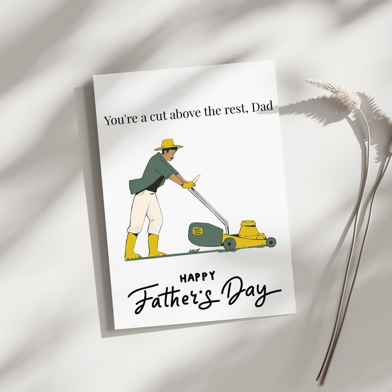 Cut Above the Rest – Blank Greeting Card