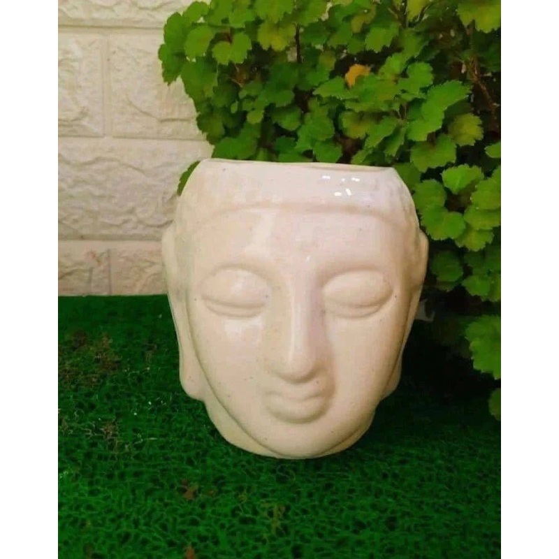 Buddha Ceramic Pot