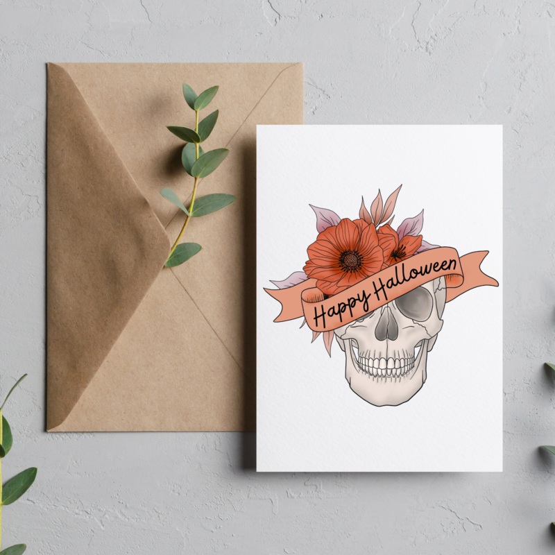 Happy Halloween – Blank Greeting Card