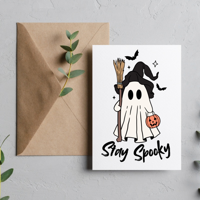 Stay Spooky – Blank Greeting Card