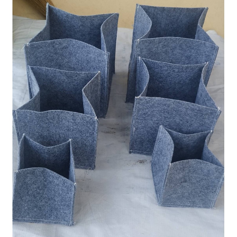 Fabric grow bags square