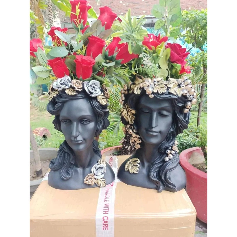 Lady Pot Set of 2