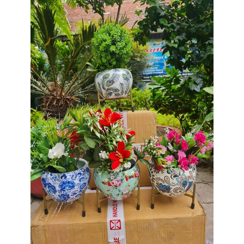 Metal Pots Combo of 4