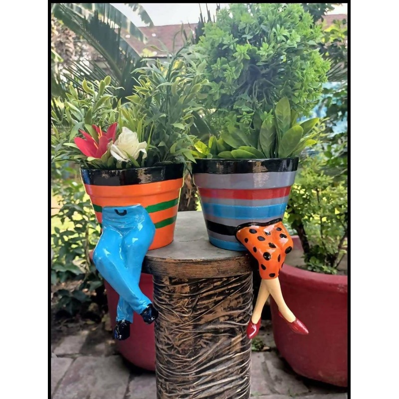 Stair Planter Set of 2|Polyresin