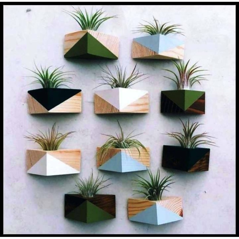 Wall Hanging Triangles Set of 10