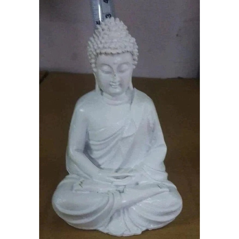 Buy Buddha Statue in Resin – White color