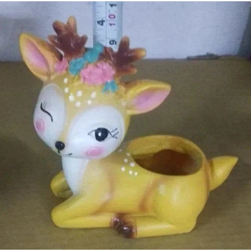 Buy Cute Deer Resin Planter