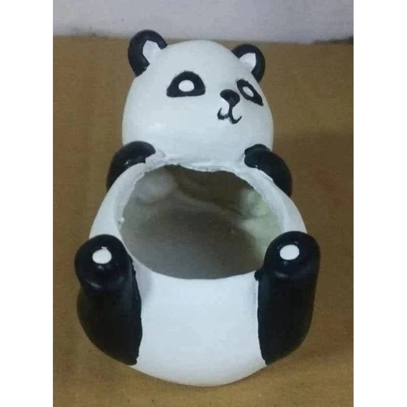 Buy cute Panda planter in resin