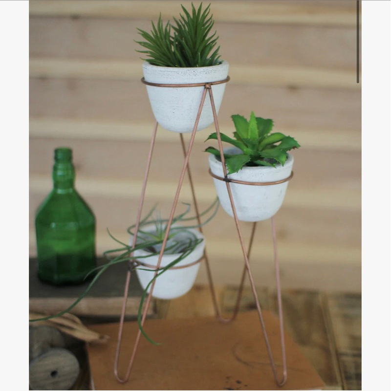 Copper Planter – Triple