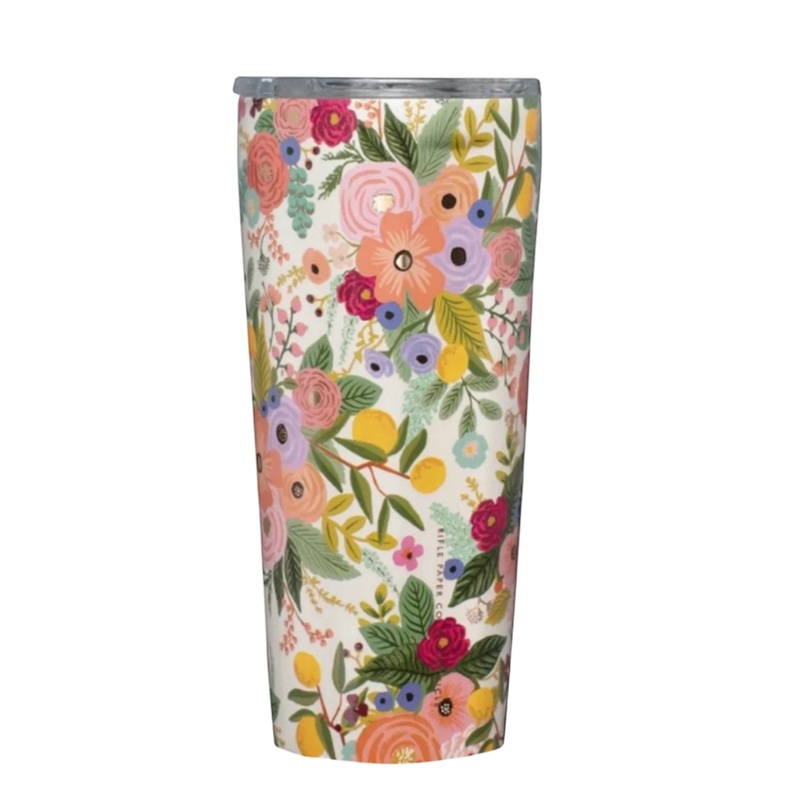 24oz Rifle Paper Tumbler – Garden Party