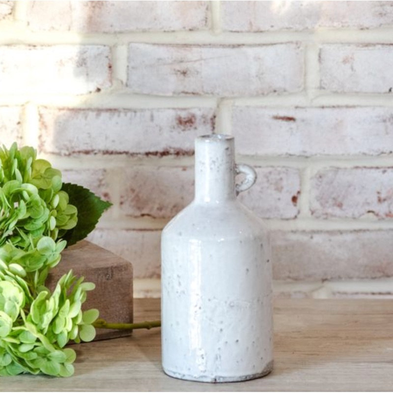 Textured Vase w/Handle – 9|Medium