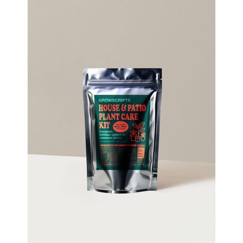 GrowScripts House & Patio Plant Care Kit