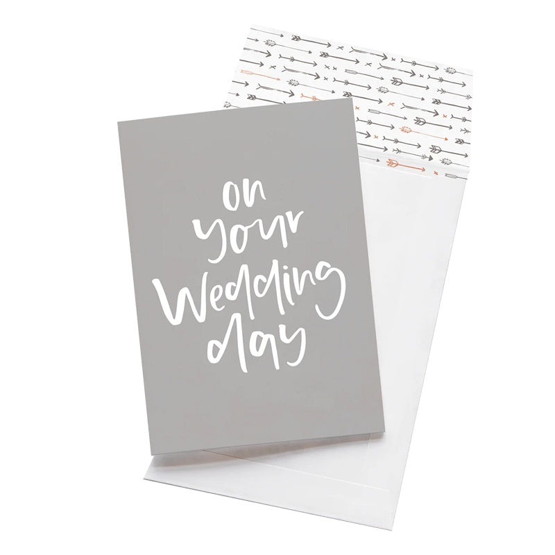 On Your Wedding Day Greeting Card