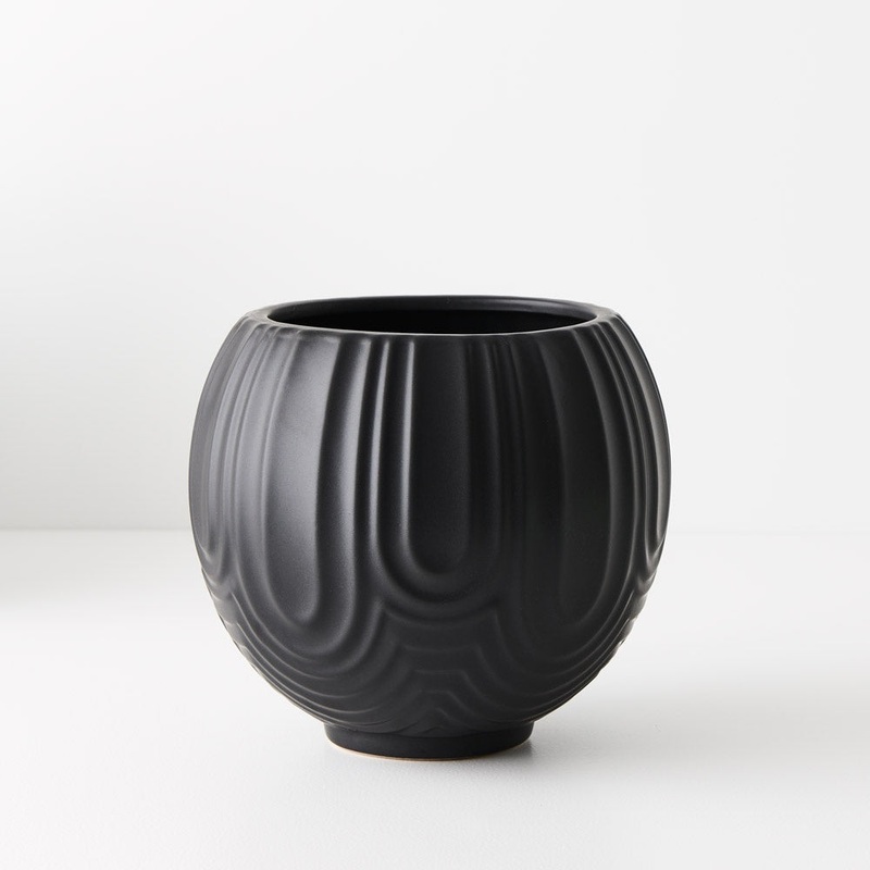 Laurela Pot Black 22cm