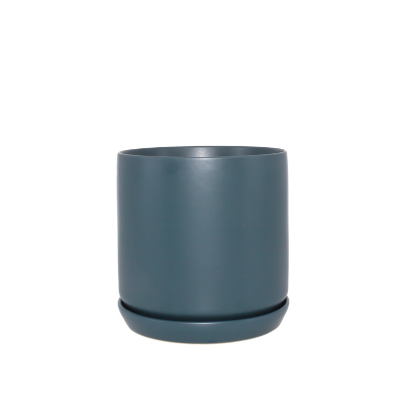 Oslo Large Planter Pot Navy 18cm