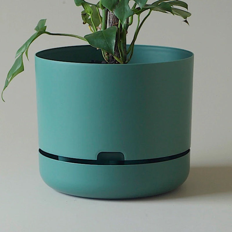Mr Kitly Selfwatering Pot 30cm Dark Moss