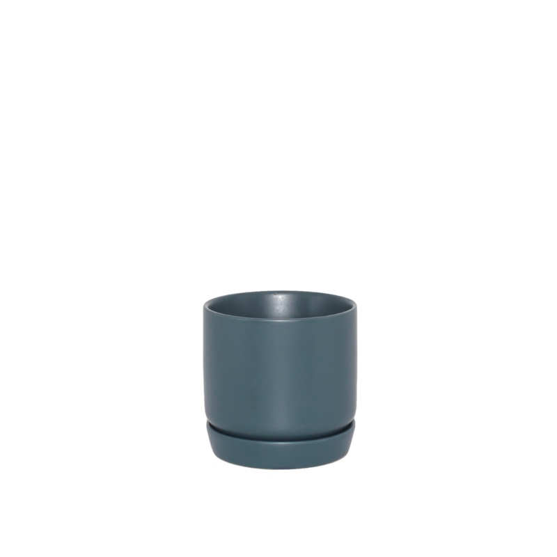 Oslo Mini Planter Pot Navy 8cm