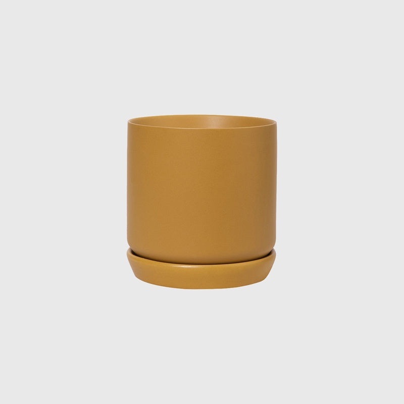 Oslo Small Planter Pot Tobacco 12cm
