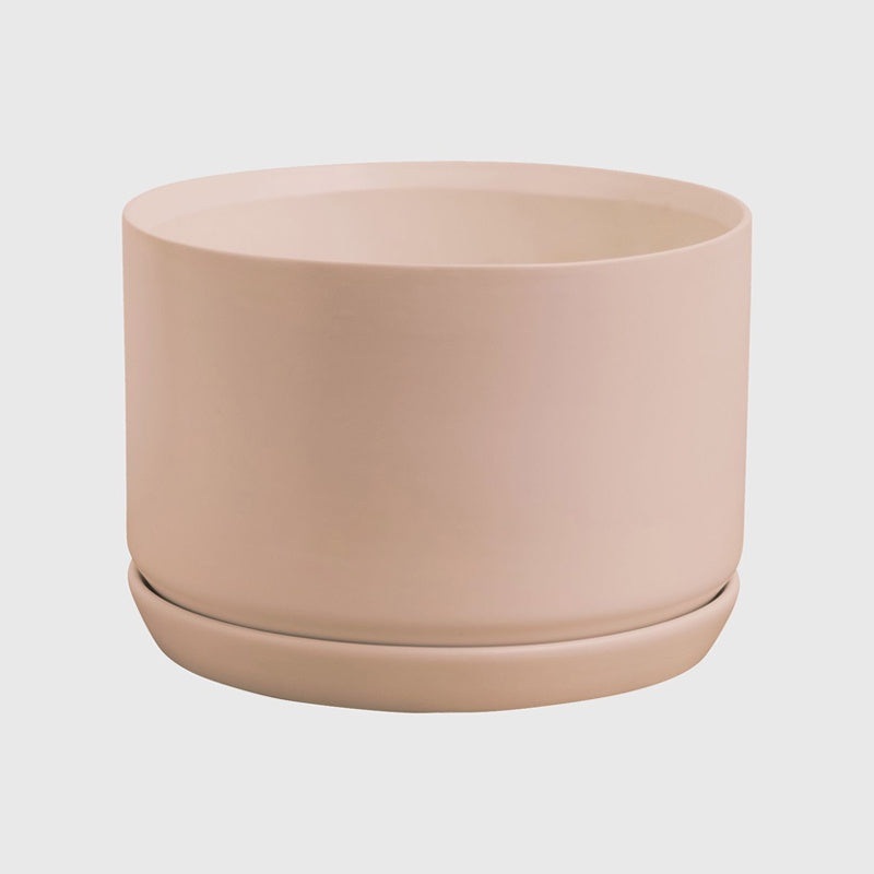 Oslo Wide Planter Pot Peach