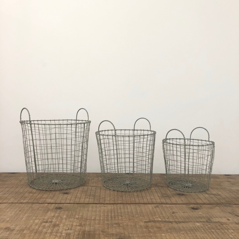 Wire Basket With Handles|small|medium|large