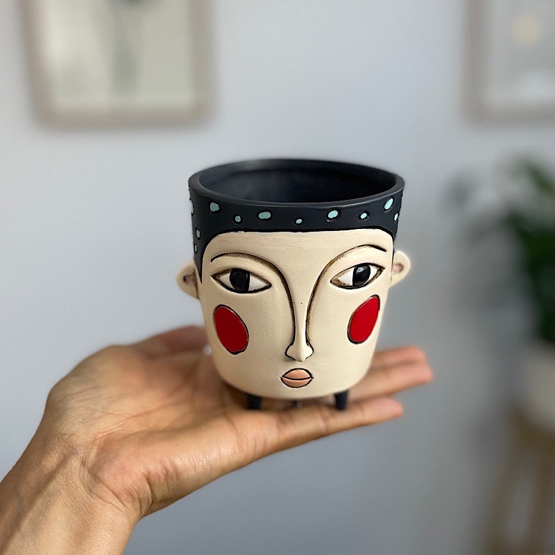 Baby Polly Planter Black