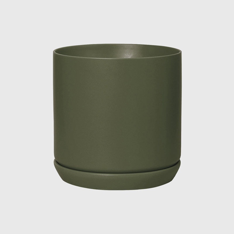 Oslo Large Planter Pot Avocado 18cm