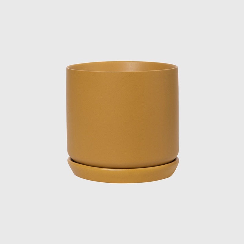 Oslo Medium Planter Pot Tobacco 15cm