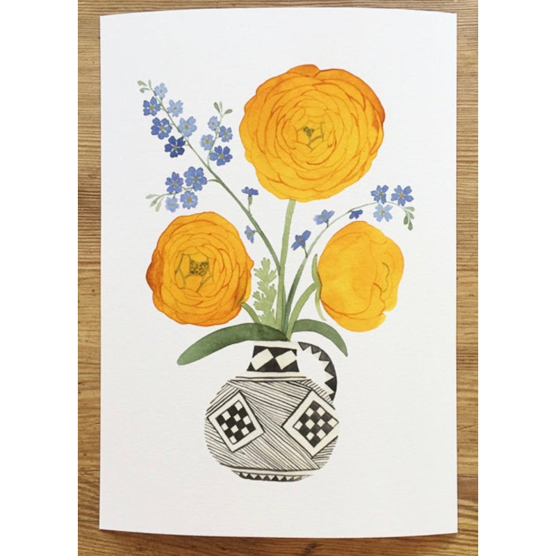 Ranunculi, Forget-Me-Nots – Eleanor Percival