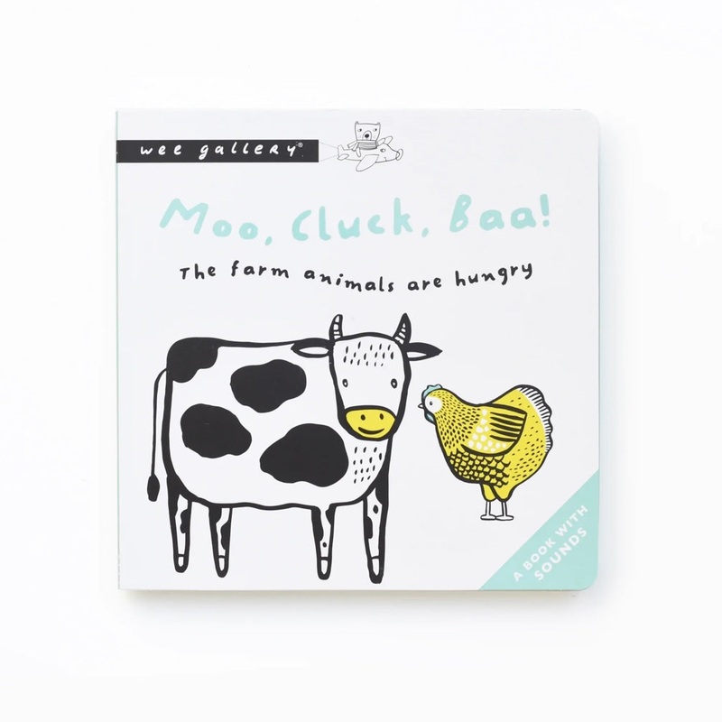 Sound Book – Moo, Cluck, Baa! The farm animals are hungry
