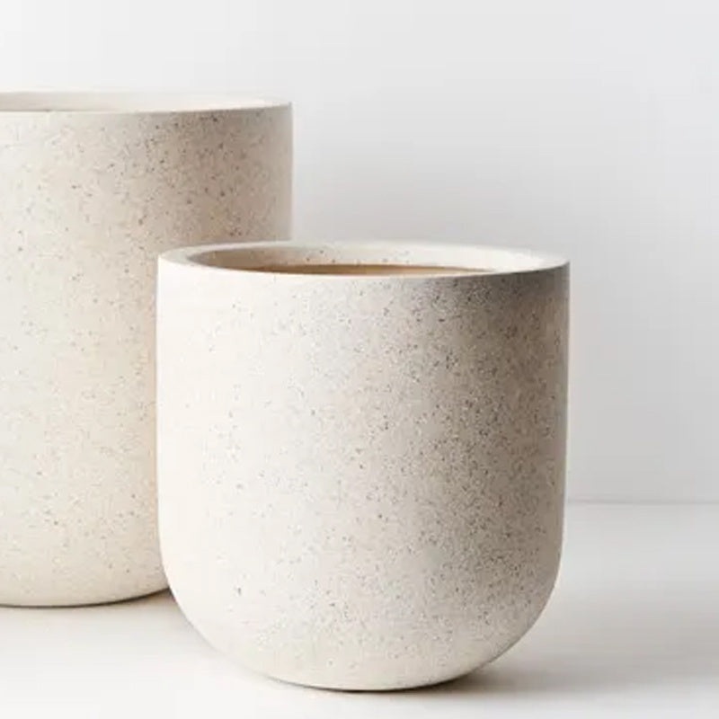 Cenzo Egg Pot White 30cm