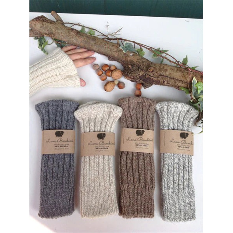 Oria 65% wool / 35% alpaca hand warmers – Lana Bambini