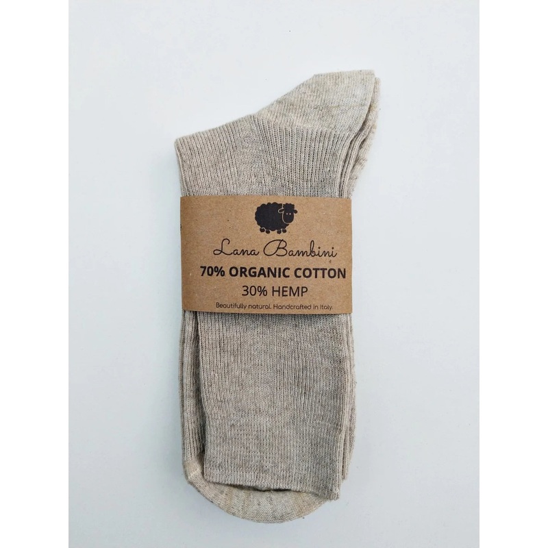Viola 70% organic cotton / 30% hemp socks – Lana Bambini