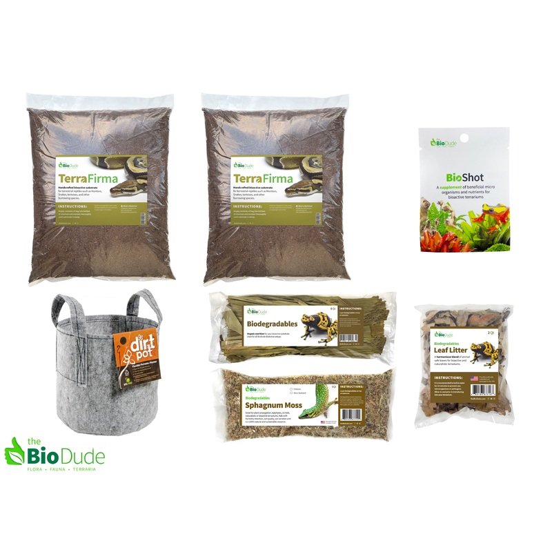 16 x 16 (screen cage base) Terra Firma Bioactive Kit