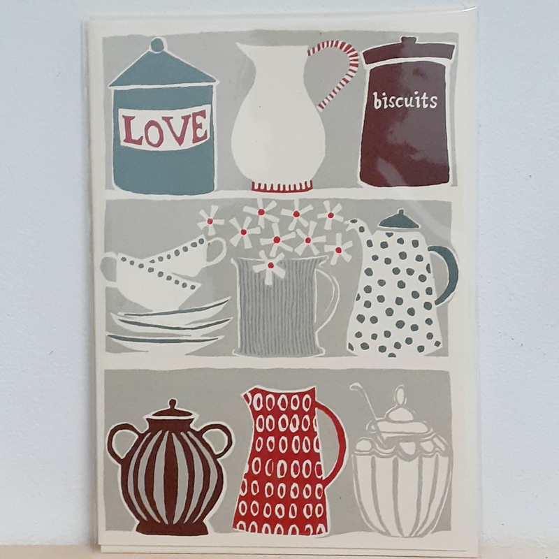 Large Love Biscuits Card – Cambridge Imprint