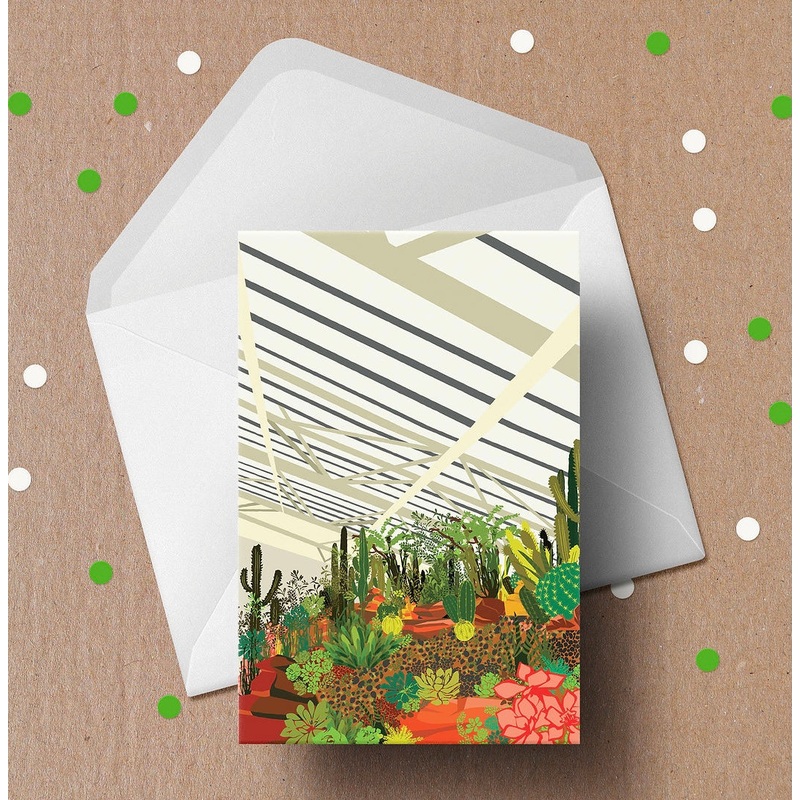 Barbican Conservatory Card – Eye for London Prints