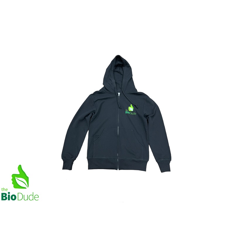 Bio Dude Terry Full Zip Up Hoodie