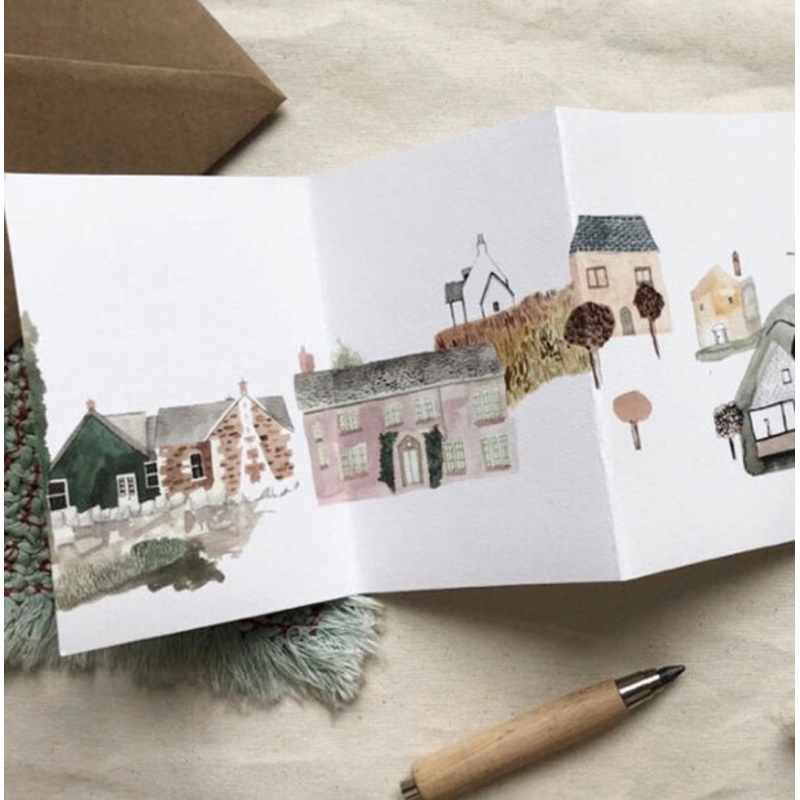 Concertina with Houses – Dear Prudence
