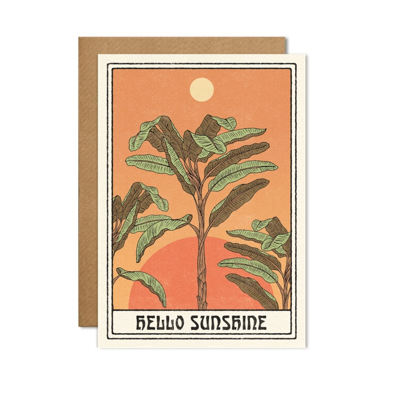 Hello Sunshine Card|Cello-free