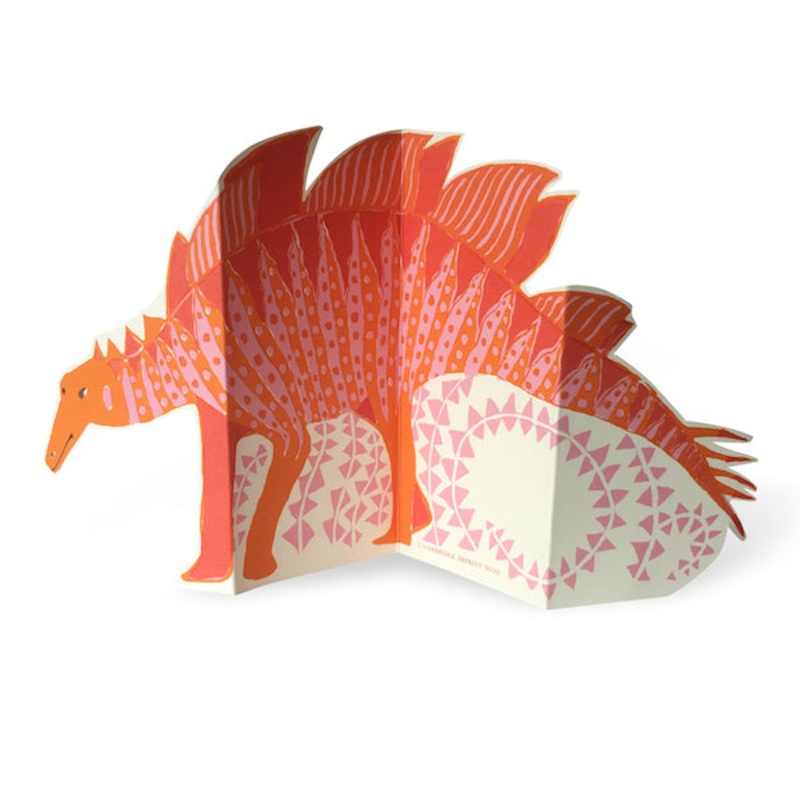 Stegosaurus Dinosaur Card – Cambridge Imprint