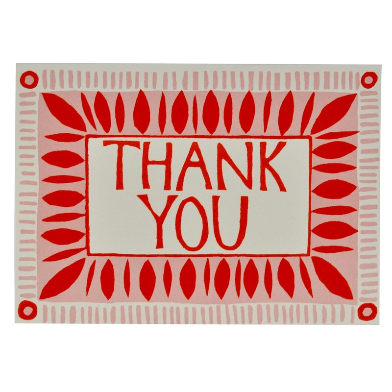Thank You Card – Neon – Cambridge Imprint