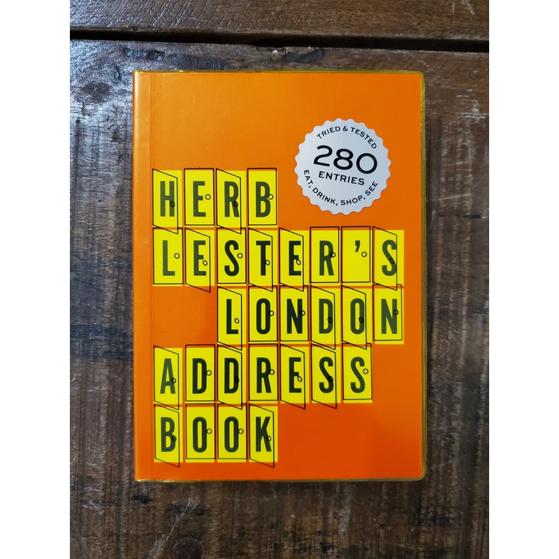 Herb Lesters London Address Book