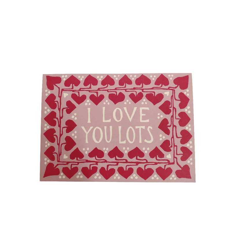 I Love You Lots Card – Cambridge Imprint