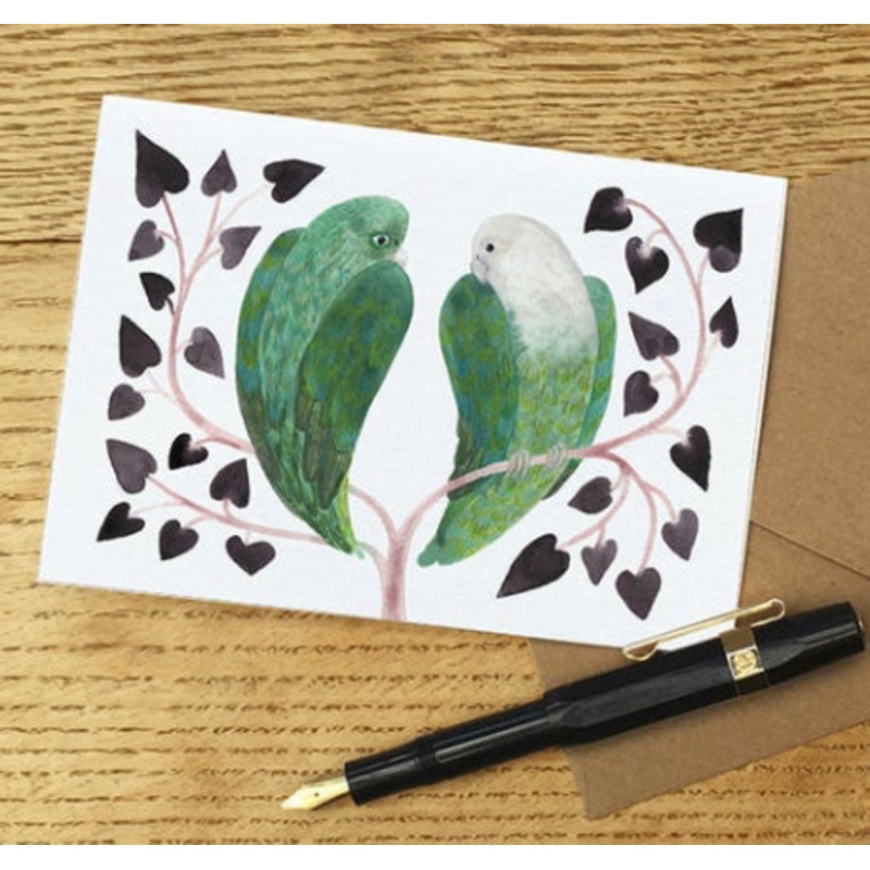 Lovebirds Card – Eleanor Percival