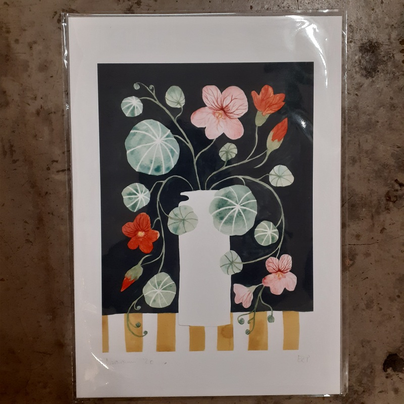 Nasturiums Art Print – Eleanor Percival