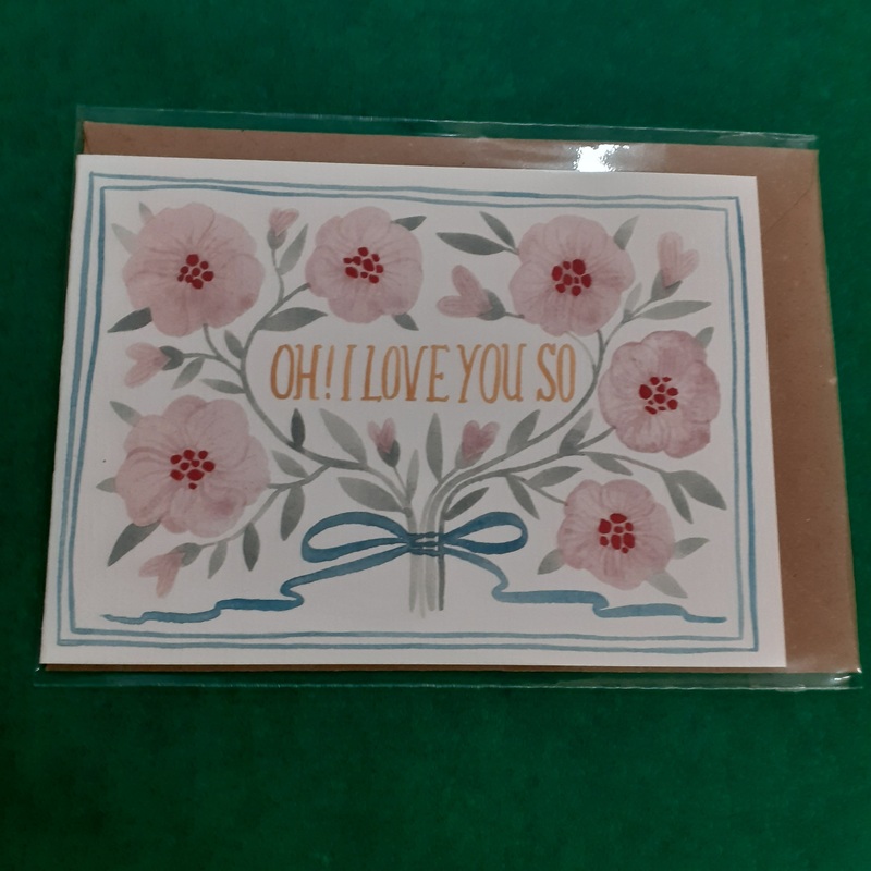 Oh! I Love You So – Eleanor Percival card