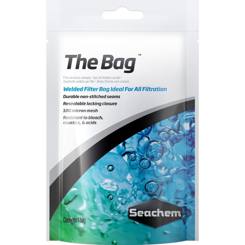 Seachem  The Bag 5 x 10 Filter Bag w/ zip tie