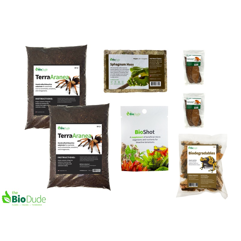 Terra Aranea Bioactive Kit 36 x 18 or 40 breeder